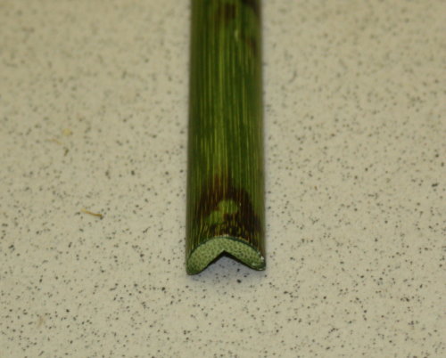 Планка угловая наружная D 03-07, цвет зеленый черепаховый